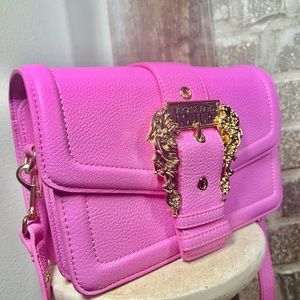 Versace Jeans Couture Bubble Gum Pink Bag 👛 🌸